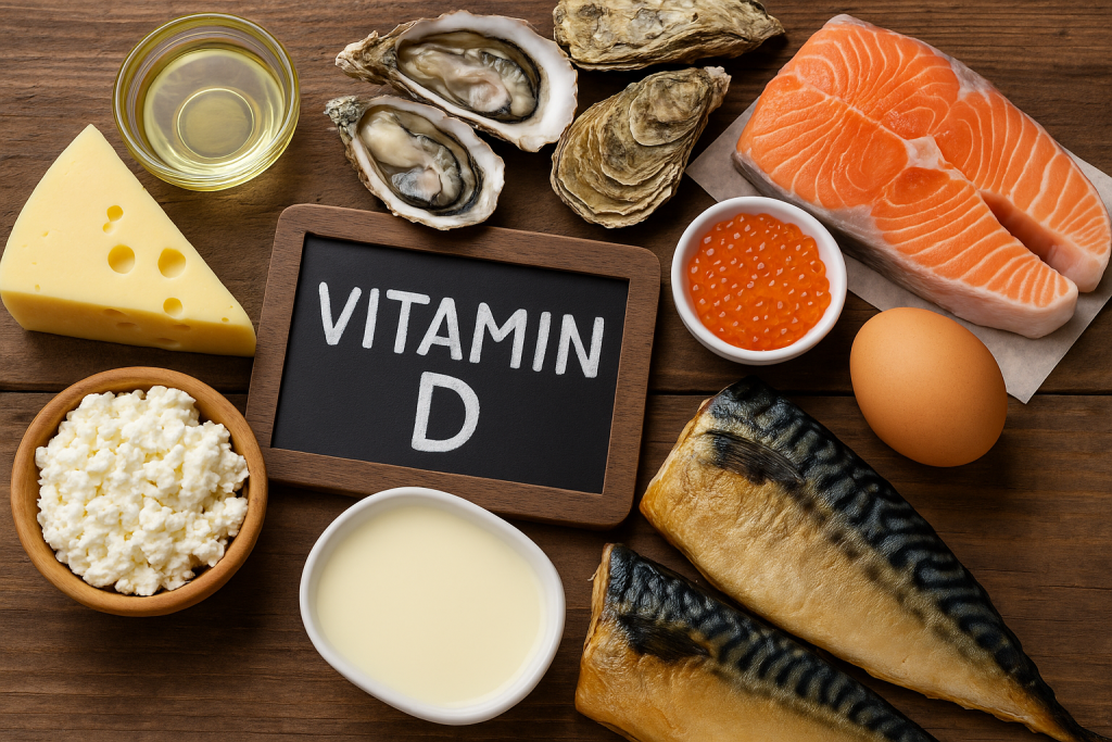 Sources naturelles vitamine D santé