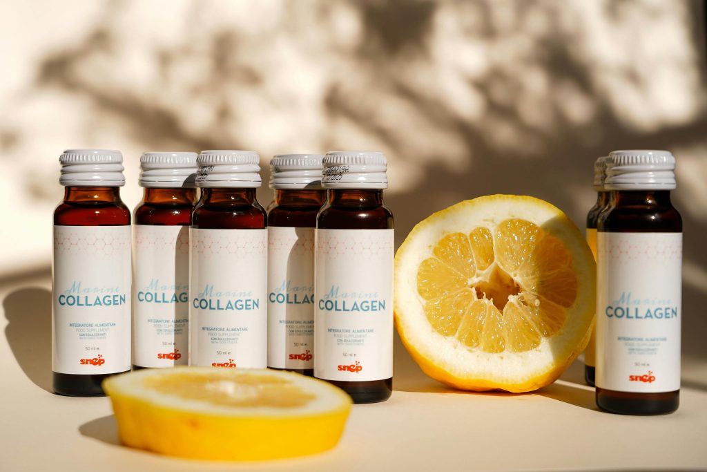 Flacons collagène marin goût citron