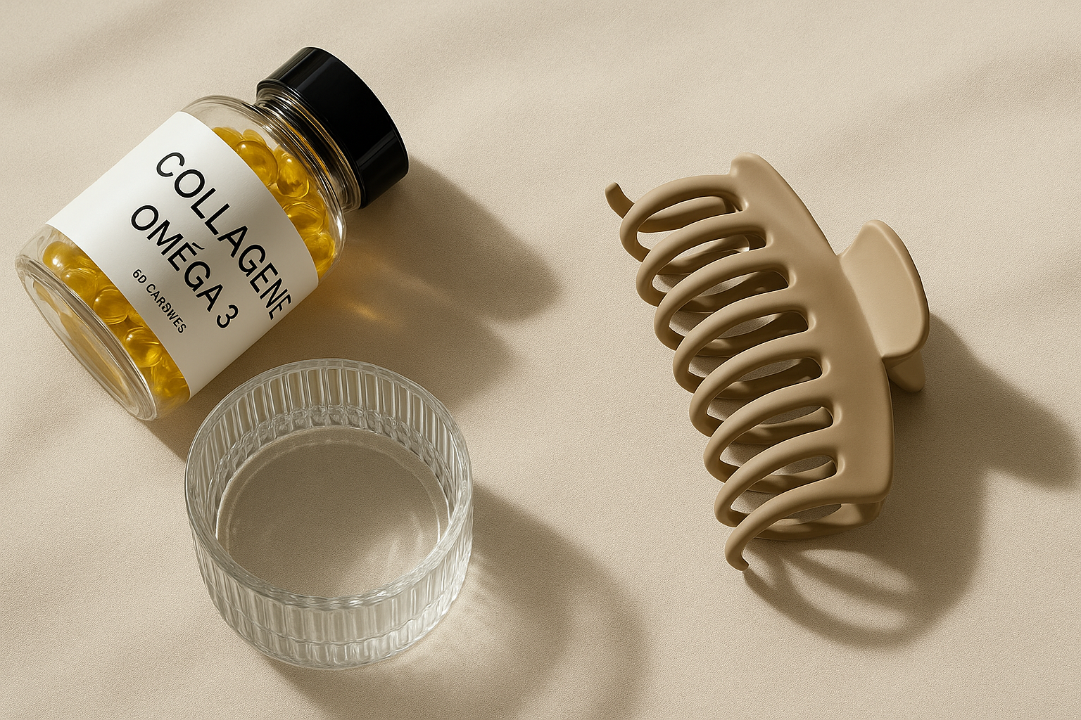 Gélules collagène oméga-3 quotidiennes