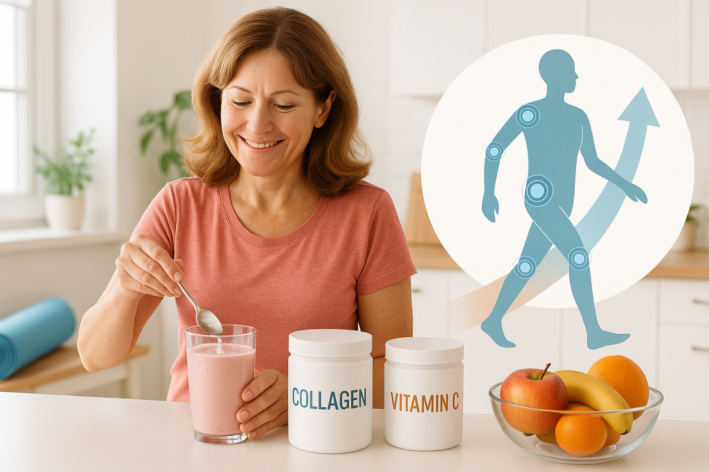 Collagène vitamine C pour articulations