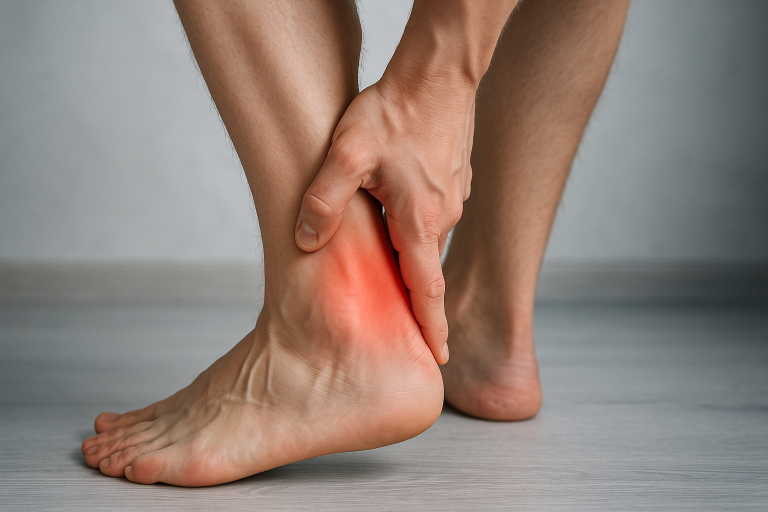 Douleur tendon cheville inflammation chronique