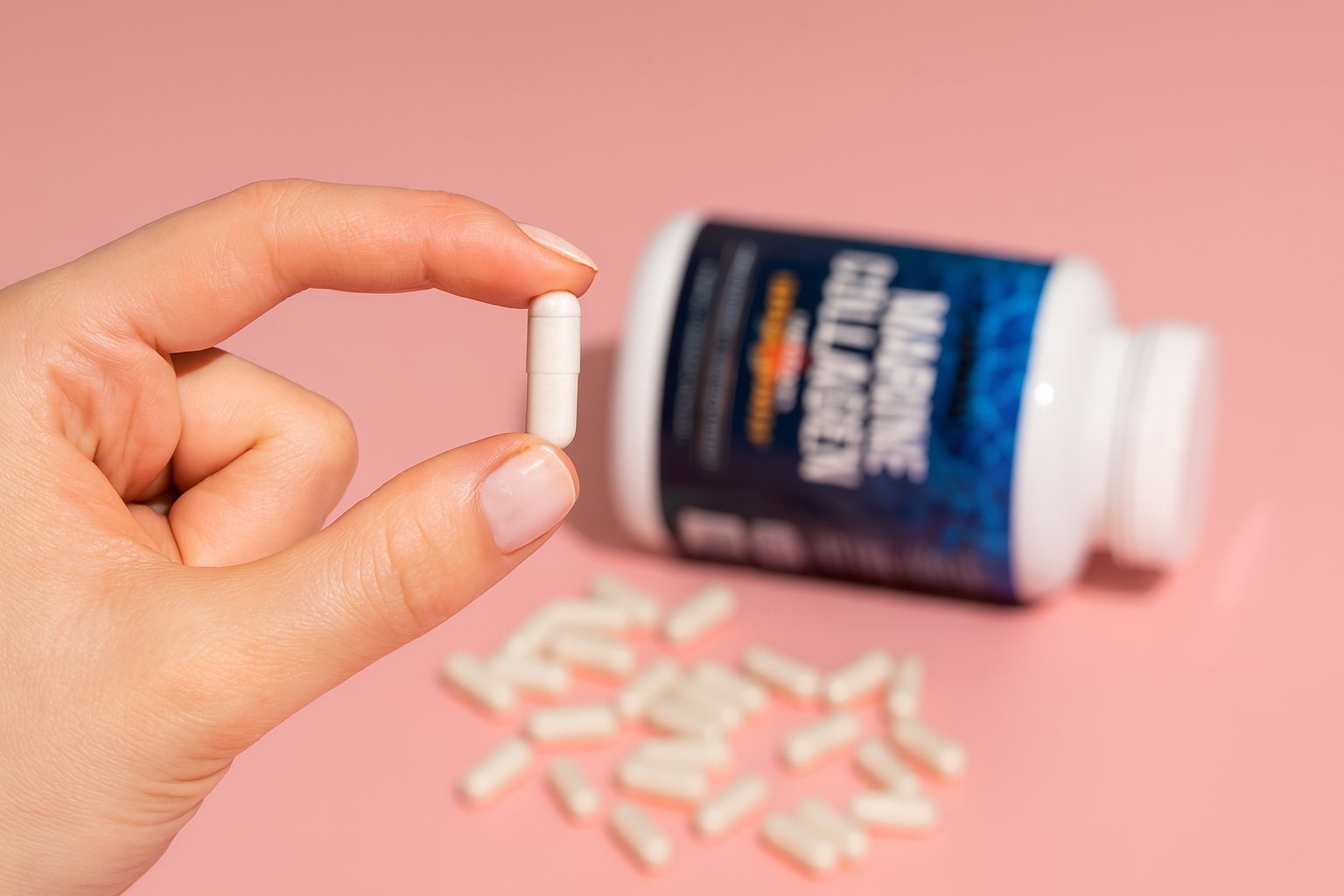 Gélule collagène marin assimilable