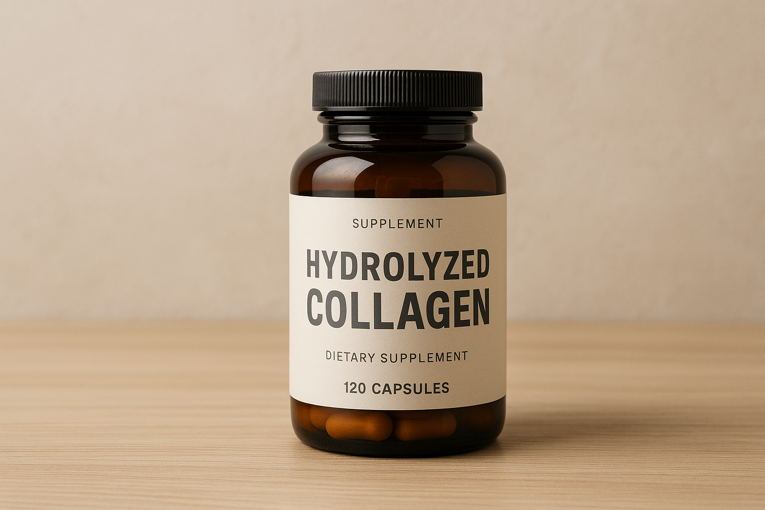 Flacon de collagène hydrolysé pur