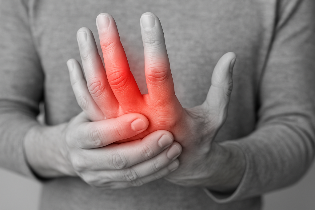Arthrose doigts douleur chronique collagène